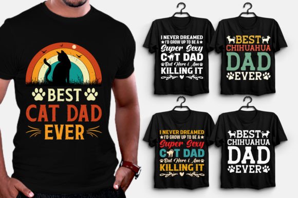 Cat Dog Dad T-Shirt Design Review