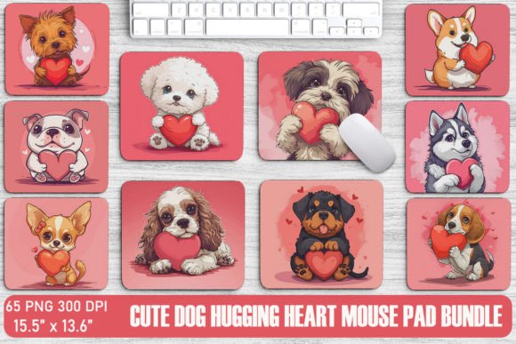 Cute Dog Hugging Heart Mouse Pad: A Real Project Review