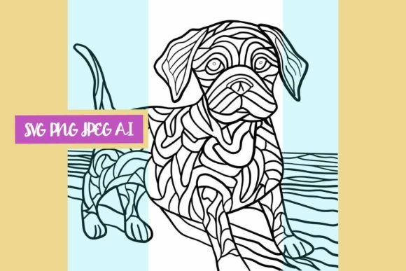 Dog Coloring Line Art – A Designer’s Review Before the Needle Hits the Fabric